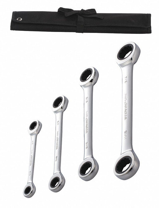 Box End Wrench Set Fll Plsh Stndrd SAE
