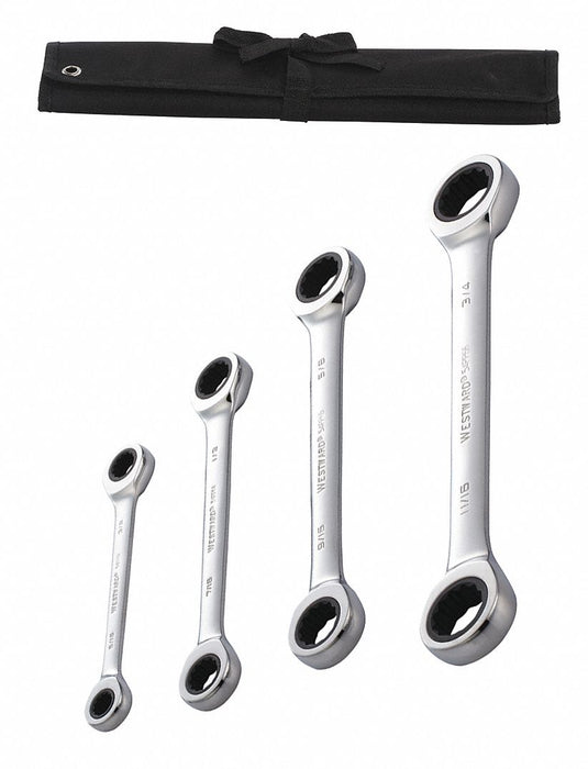 Box End Wrench Set Fll Plsh Stndrd SAE