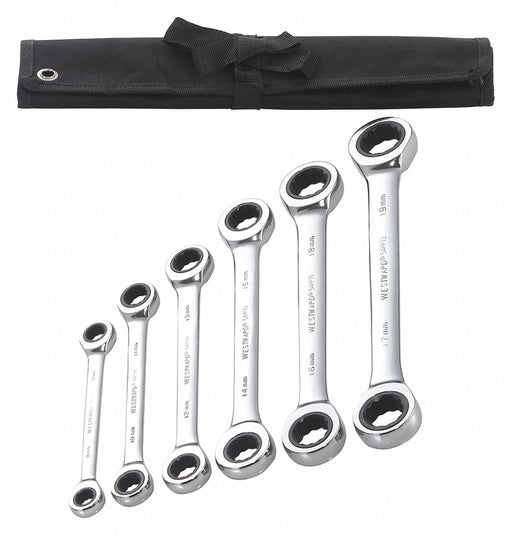 Box End Wrench Set Fll Plsh Stndrd Metrc