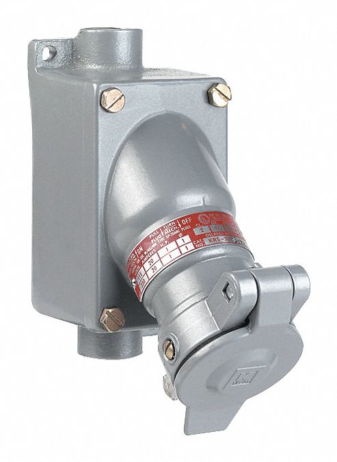 Pin and Sleeve Plug Gray 20 A 3Pl Single
