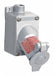 Receptacle Gray 20 A 2P3W Back 1PK
