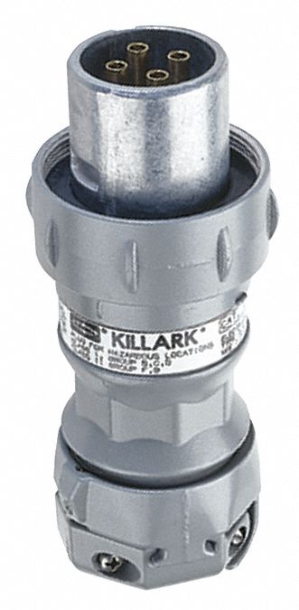 Pin and Sleeve Plug 30 A Gray 2Pl