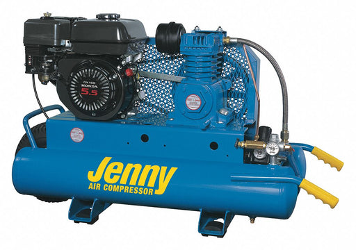 Portable Gas Air Compr 1 Stage 5 1/2 hp