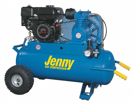 Portable Gas Air Compr 1 Stage 5 1/2 hp
