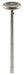 Garage Door Roller 6 13/16 in L Steel