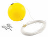 Garage Stop Ball Rubber Yellow 2 1/8 in