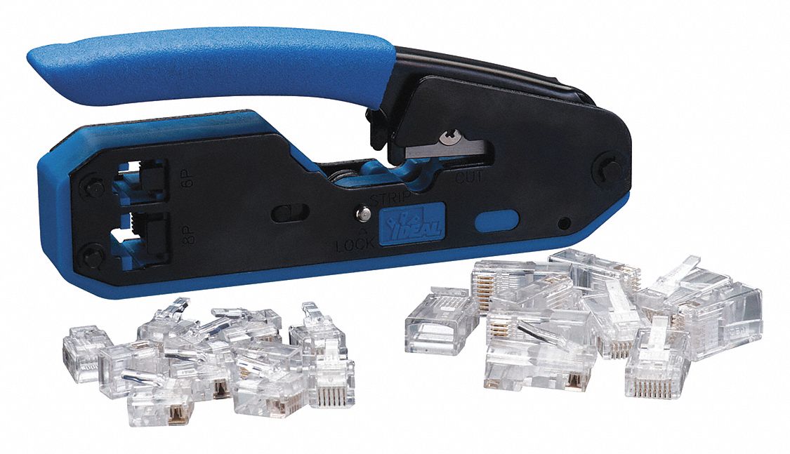 Crimper and Connector Kit 5-3/8 L