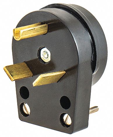 Agl Strt Blade Plug Blk 30 A Stnd TT-30P