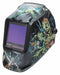 Welding Helmet Zombie Graphic Black/Blue