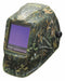 Welding Helmet Camouflage Graphic Green