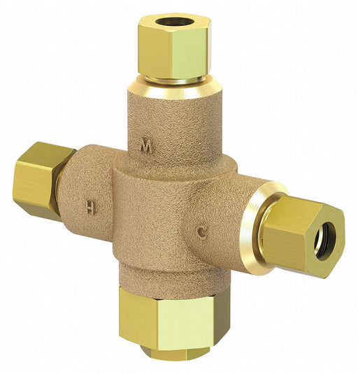 Tempering Valve Brass 125 psi Pressure