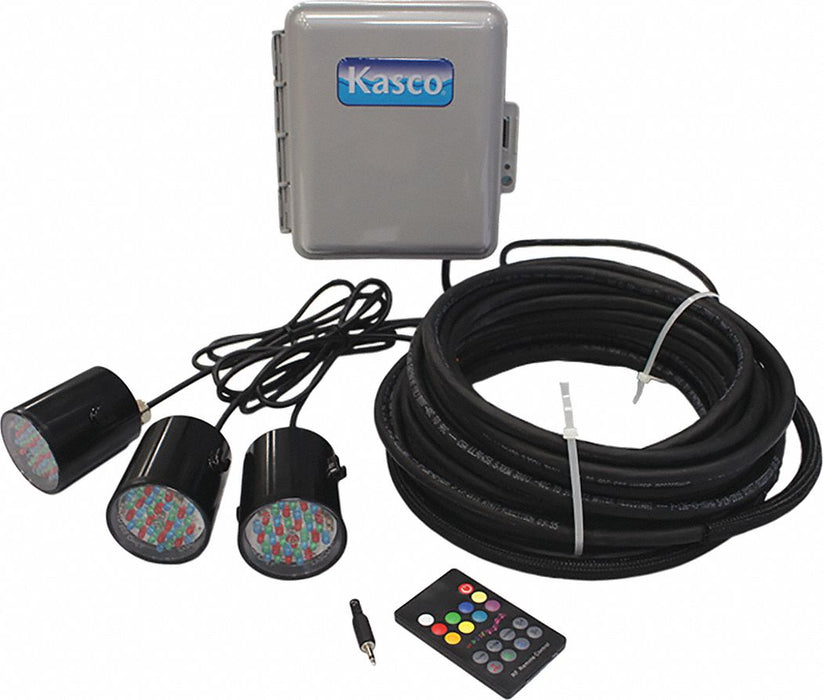 Lighting System 3 Bulbs 5W Cord 100 ft L