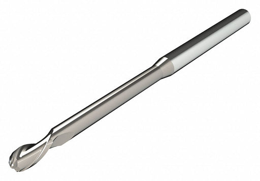 Ball End Mill Single End 1/8 Carbide