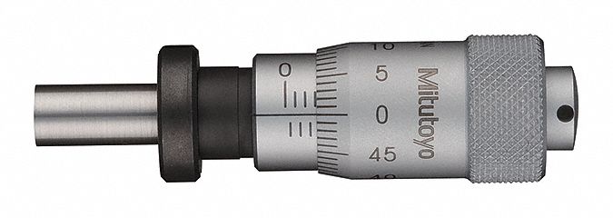 Micrometer Head 0 to 13mm Range Steel