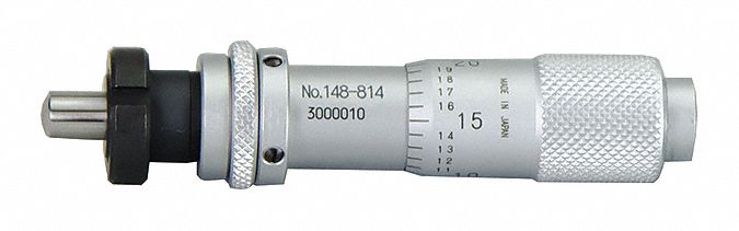 Micrometer Head 0 to 1/2 Range Steel
