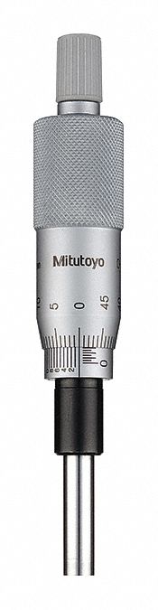 Micrometer Head 0 to 25mm Range Steel