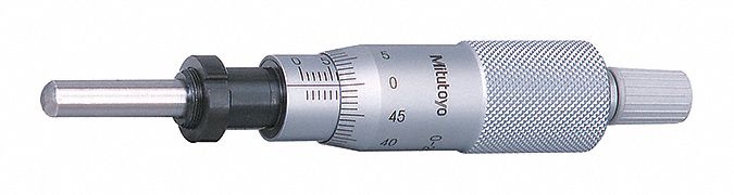 Micrometer Head 0 to 25mm Range Steel