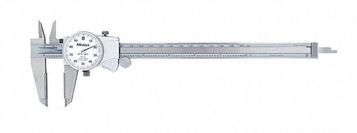 Dial Caliper White 0-8 Caliper Range