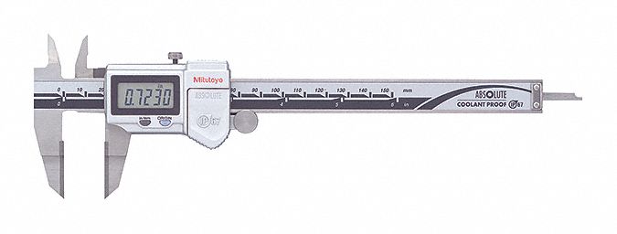 Digital Caliper 1-9/16 Jaw Depth Steel
