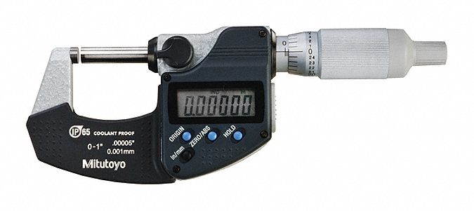 Micrometer 0.00005 /0.001mm Resolution