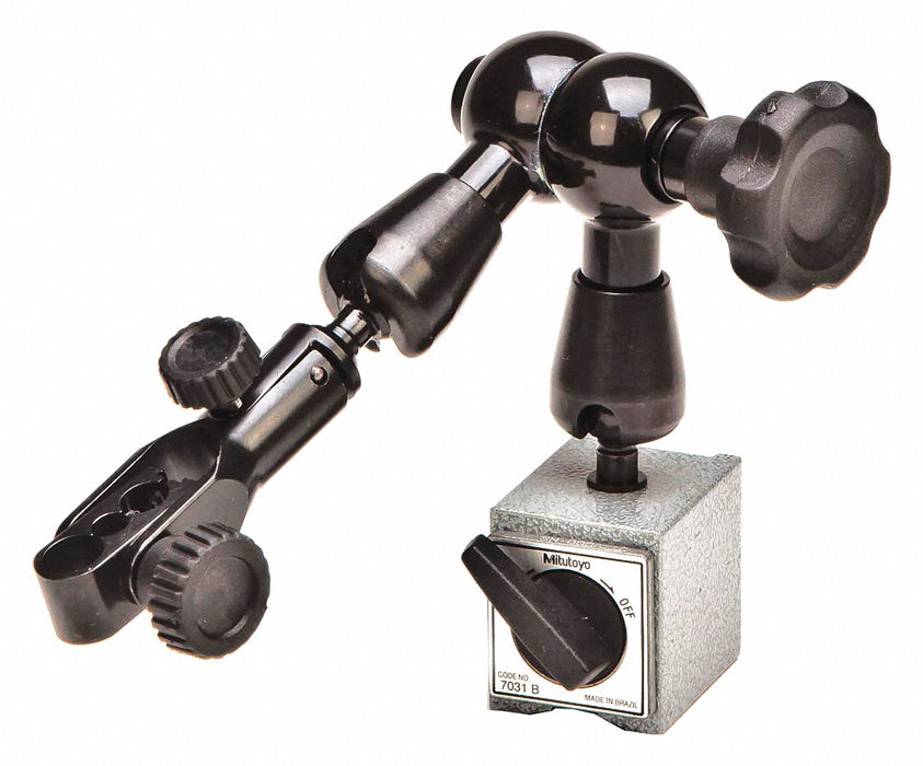 Magnetic Stand Black 8-27/64 L 3 Holes