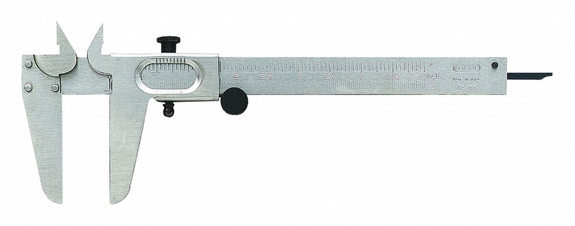 Vernier Caliper Steel 2-9/16 Jaw D