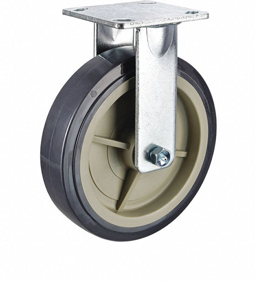 Plate Caster Rigid Polyurethane 10 1/8 H