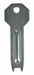 Tamper Wrench Silver Color 2-3/8 Sz PK2