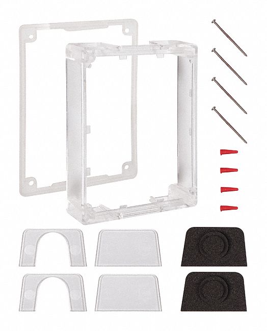 Pull Station Guard Spacer Polycarbonate