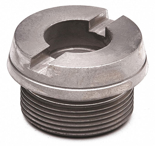 Hydrant Face Nut Brass Silver