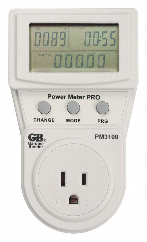 Energy Management Device 8 D 125VAC LCD