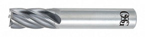 Sq. End Mill Single End Carb 3/16 