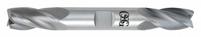 Sq. End Mill Double End Carb 1/4 