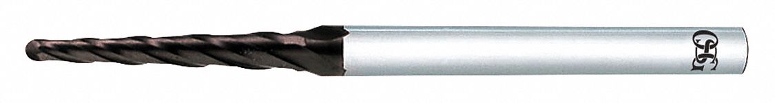 Tapered End Mill 4 mm Carbide