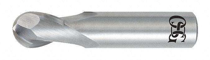 Ball End Mill Single End 4.00mm Carbide