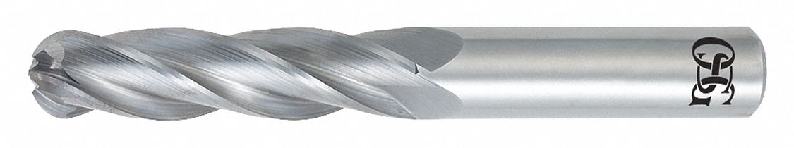 Ball End Mill 0.375 in Carbide