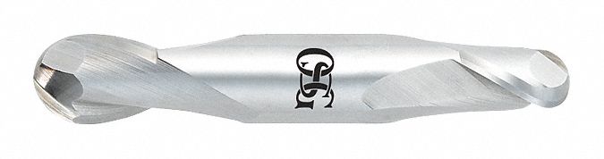 Ball End Mill Double End 1/32 Carbide