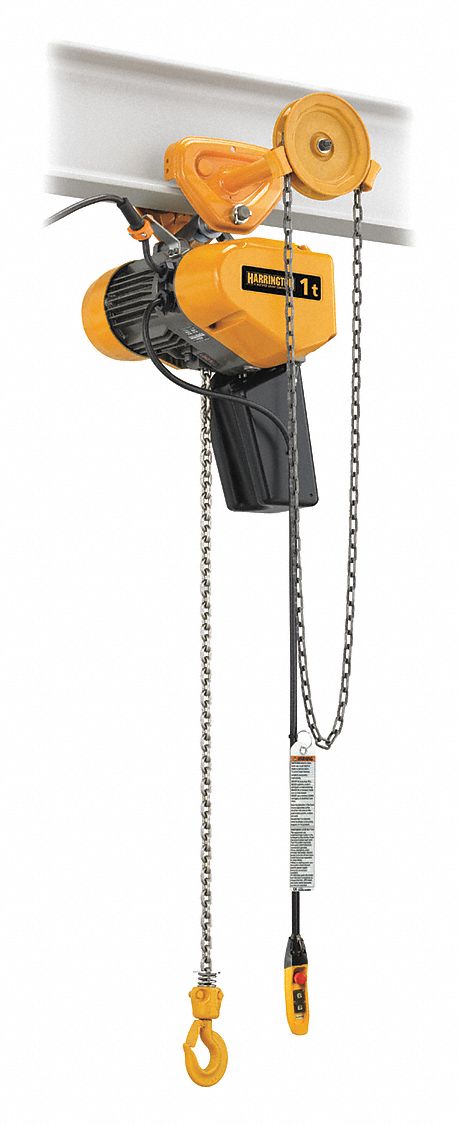 K8723 Electric Chain Hoist 2000 lb cap.
