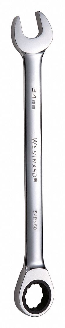 Combo Wrench Steel Metric 0 deg.