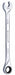 Combo Wrench Steel SAE 0 deg.