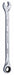 Combo Wrench Steel Metric 0 deg.