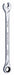 Combo Wrench Steel Metric 0 deg.