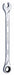 Combo Wrench Steel Metric 0 deg.