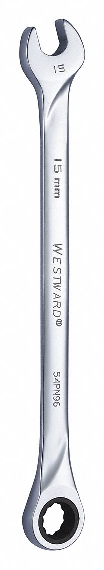 Combo Wrench Steel Metric 0 deg.