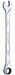 Combo Wrench Steel Metric 0 deg.