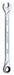 Combo Wrench Steel Metric 0 deg.