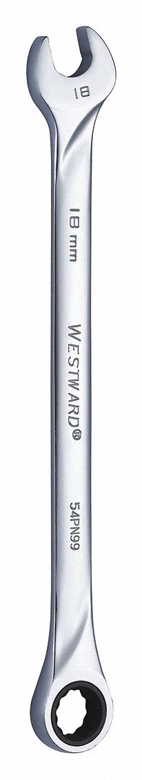 Combo Wrench Steel Metric 0 deg.