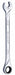 Combo Wrench Steel Metric 0 deg.