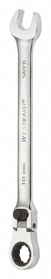 Combo Wrench Steel Metric 0 deg.