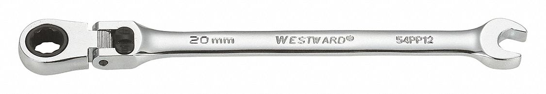 Combo Wrench Steel Metric 0 deg.